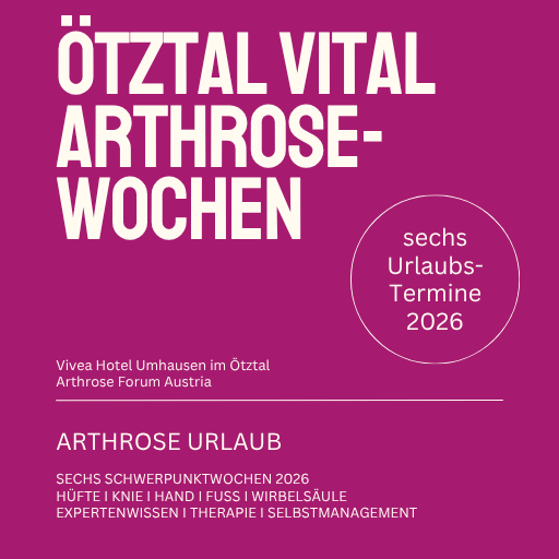 Arthrose Urlaub Ötztal